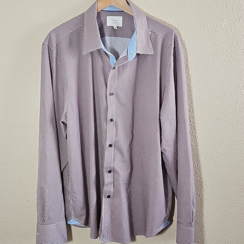 CON.STRUCT Casual Button-Down Shirt.